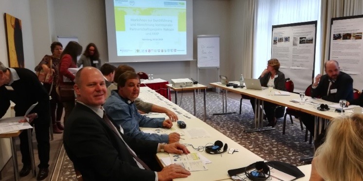 Netzwerktreffen in Nürnberg (Oktober 2018) mit Vertretern aus Pomerode